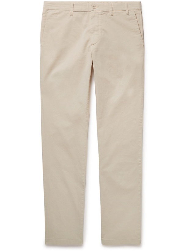 Photo: NORSE PROJECTS - Aros Slim-Fit Cotton-Twill Chinos - Neutrals