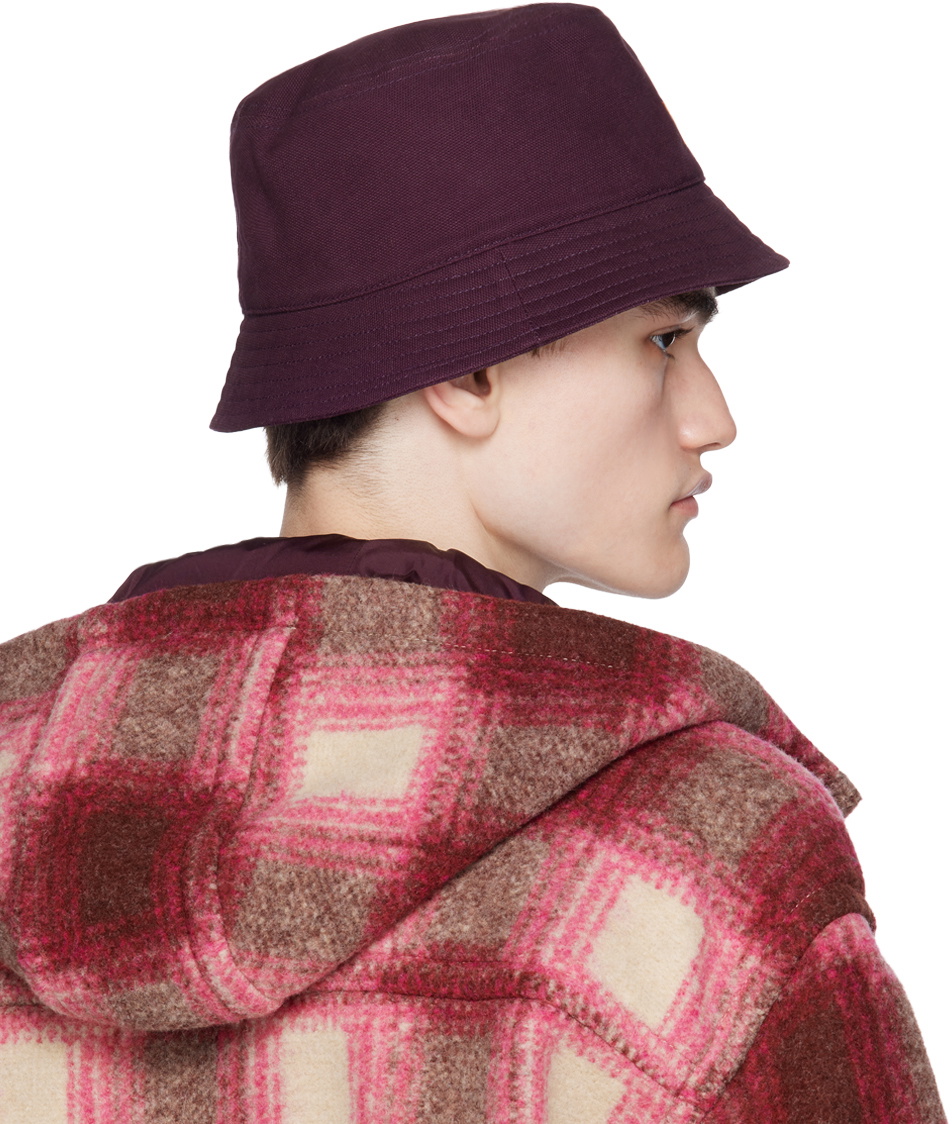 Lilac Haley Logo Hat Haley-Gb Hat - Isabel Marant - Lilac - Cotton main image 3