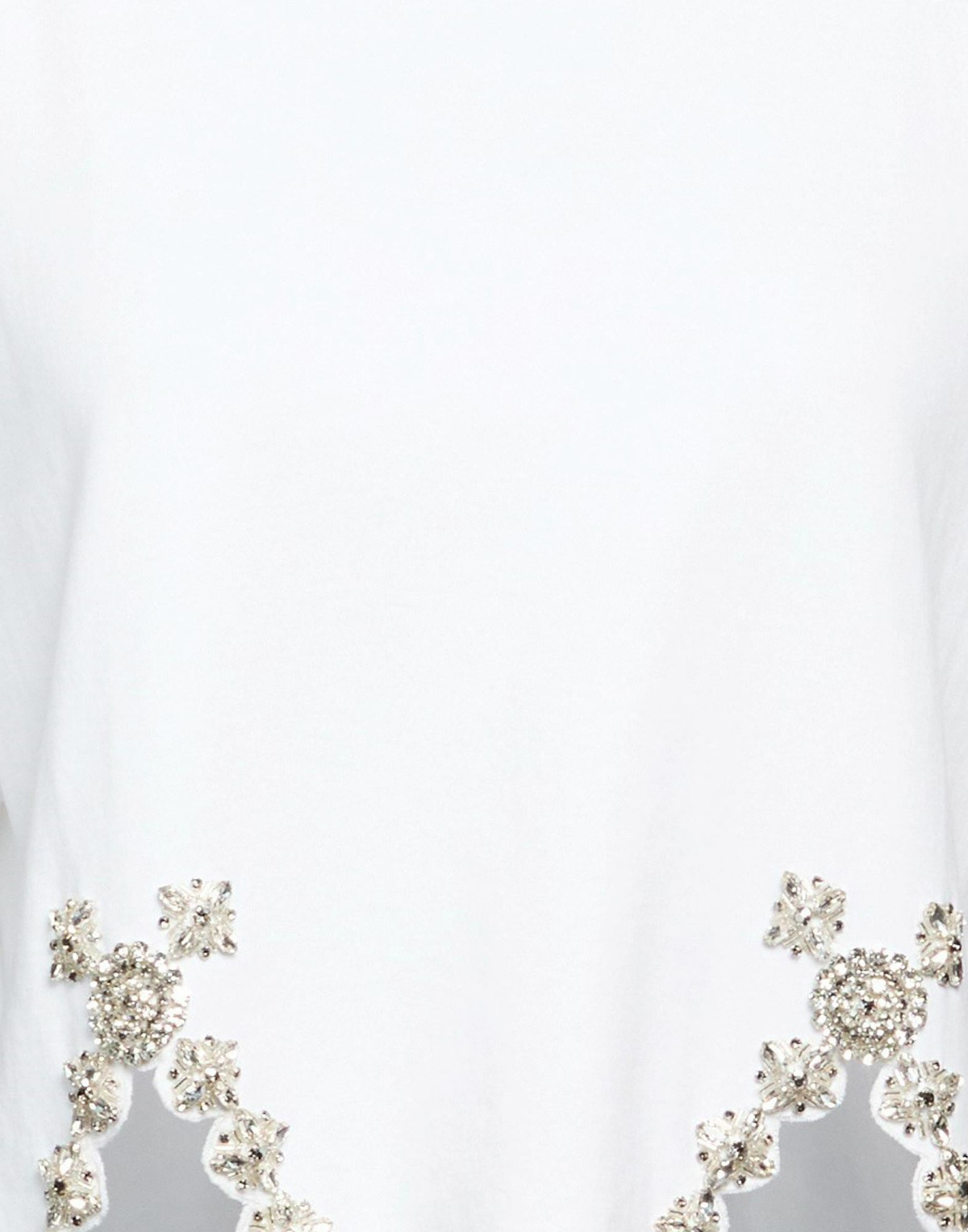 Sandro Womens T-shirt in White