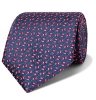 Charvet - 8.5cm Silk-Jacquard Tie - Blue