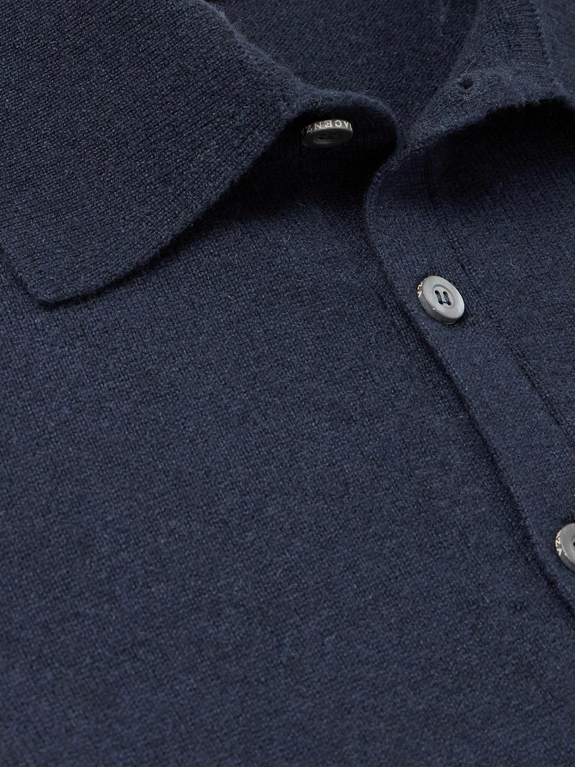 PIACENZA 1733 - Slim-Fit Cashmere Polo Shirt - Blue