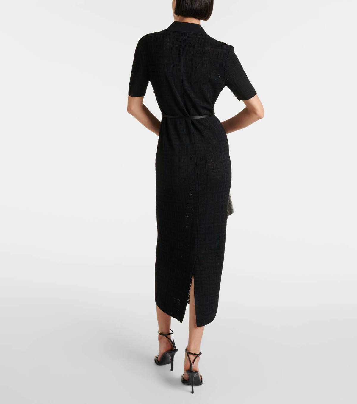Givenchy Voyou 4G jacquard polo dress Givenchy