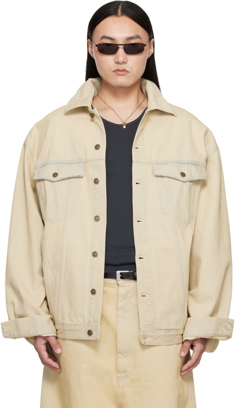 Photo: LU'U DAN Off-White Drifter Denim Jacket