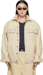 LU'U DAN Off-White Drifter Denim Jacket