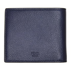 Fendi Blue Bag Bugs Bifold Wallet