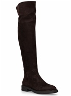 GIANVITO ROSSI - 20mm Lexington Suede Knee-high Boots