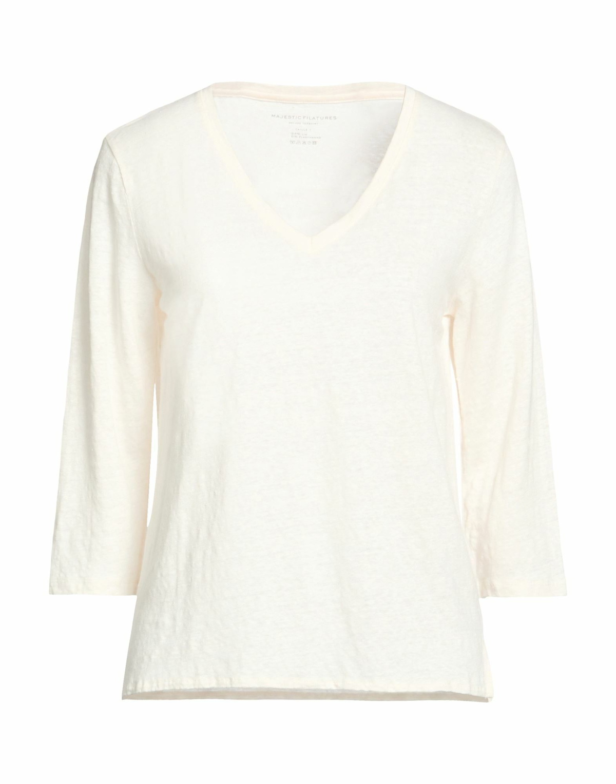 Majestic Filatures Womens T-shirt Ivory