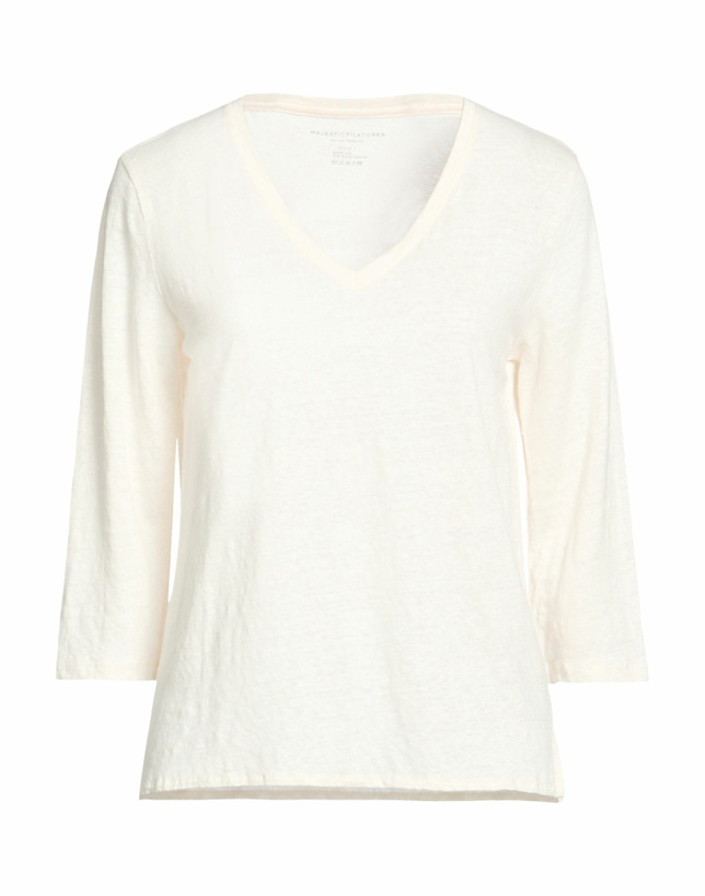 Photo: Majestic Filatures Womens T-shirt Ivory