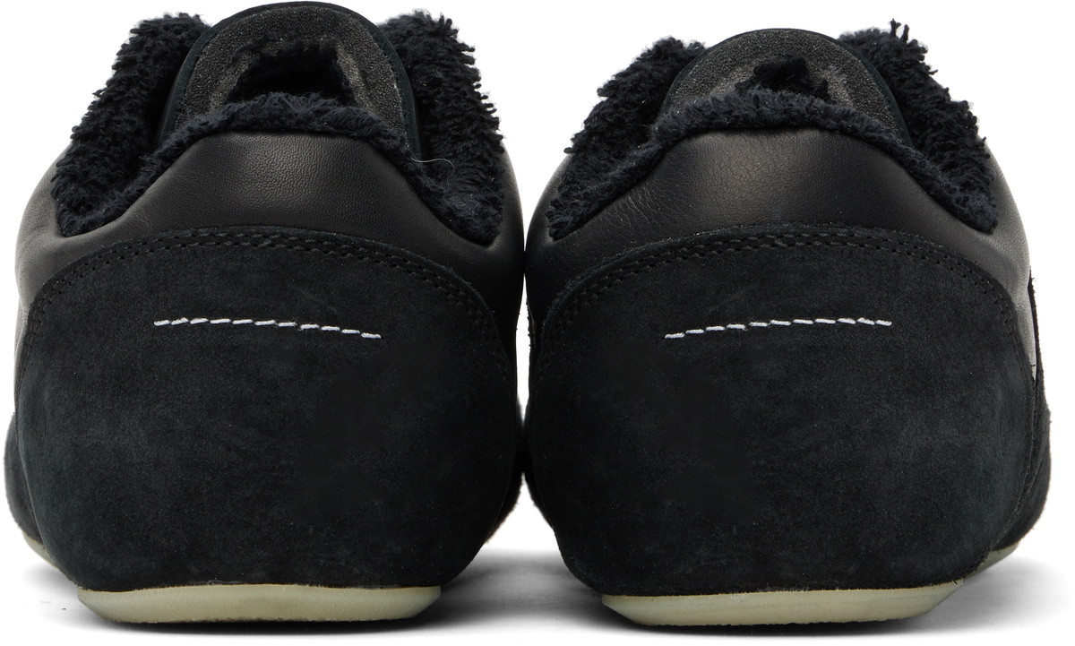 MM6 Maison Margiela Black Anatomic Sneakers MM6 Maison Margiela