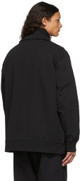 Martine Rose Black Logo 2-In-1 Zip Track Jacket