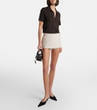 Courrèges Logo skort