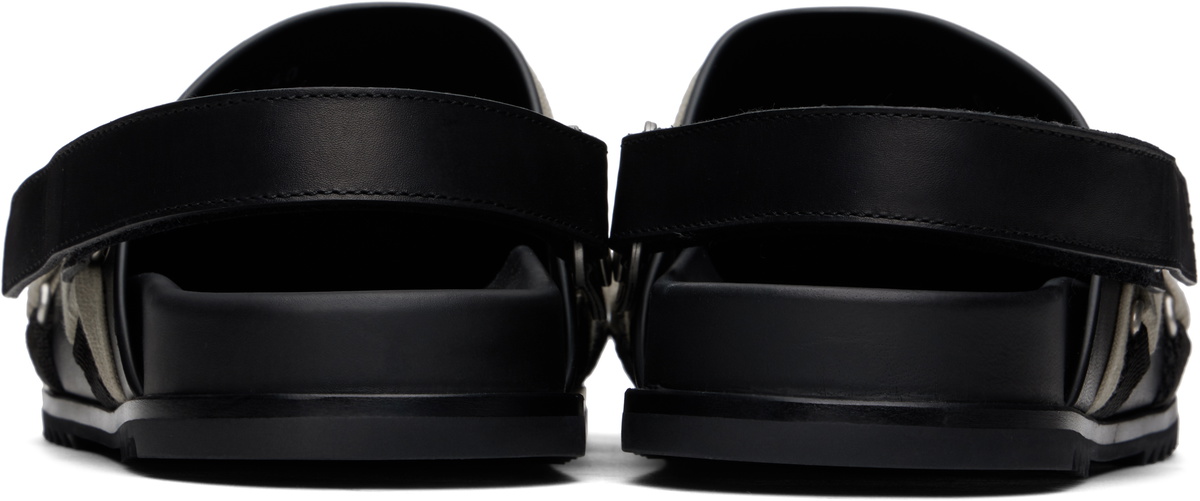 【関税込み】Rick Owens ブラック Hollywood Megalaced ミュール rick-owens-black-hollywood-