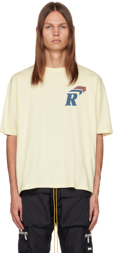 Photo: Rhude Off-White Printed T-Shirt
