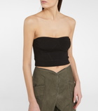 Rta - Nour stretch-cotton bustier
