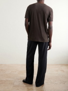 James Perse - Combed Cotton-Jersey T-Shirt - Brown