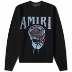 AMIRI Men's Crystal Ball Crew Knit in Black