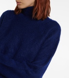 Victoria Beckham - Mockneck wool and mohair-blend sweater