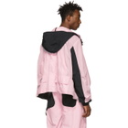 Colmar A.G.E. by Shayne Oliver Pink and Black Unisex Jacket
