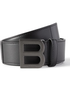 Balenciaga - 4cm Leather Belt - Black