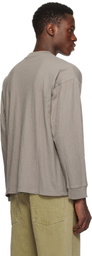 Small Talk Studio Taupe Crinkle T-shirt