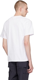 BAPE White 1st Camo 'Busy Works' T-Shirt