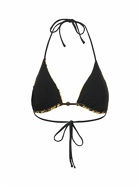 VERSACE Barocco Print Triangle Bikini Top