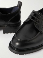 Brioni - Leather Derby Shoes - Black
