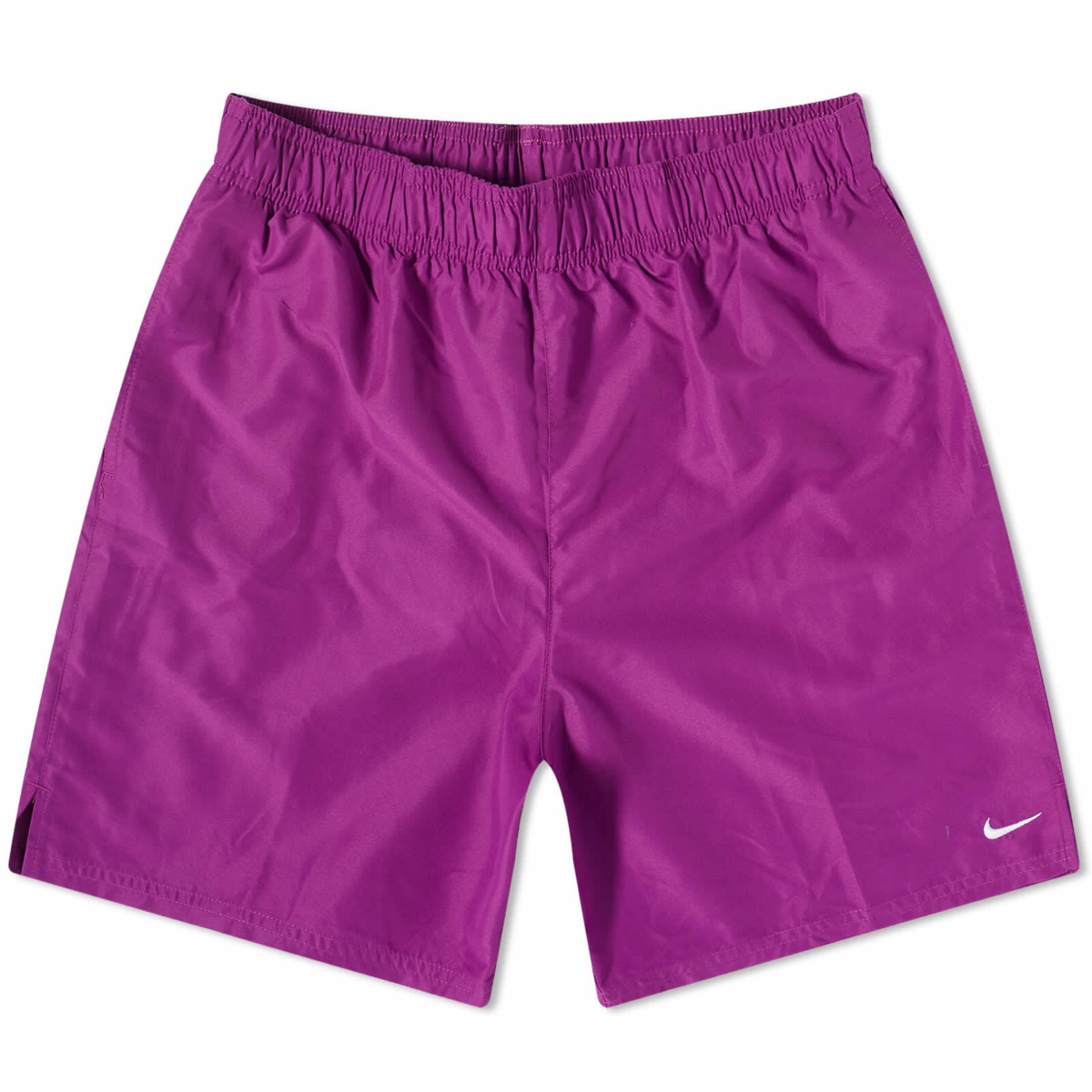 Nike Swimming essential 7 inch volley shorts in orange