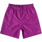 Nike Swim Men's Essential 7" Volley Short in Bold Berry