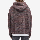 Cole Buxton Men's Muti Boucle Knitted Hoodie in Multi