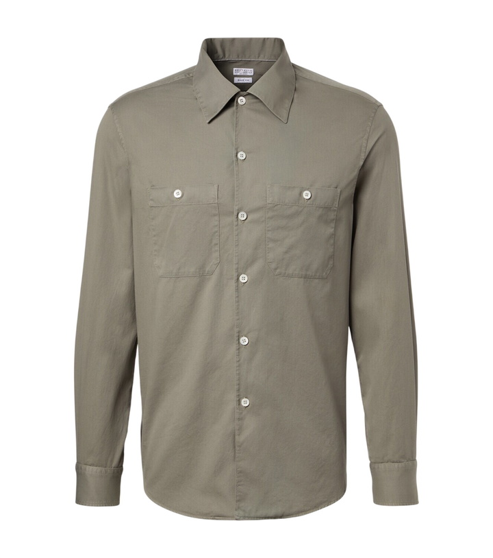 Photo: Brunello Cucinelli Cotton shirt