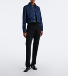 Calvin Klein Collection Karine cropped denim jacket
