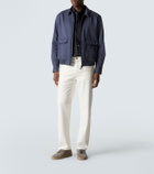 Zegna 232 suede sneakers
