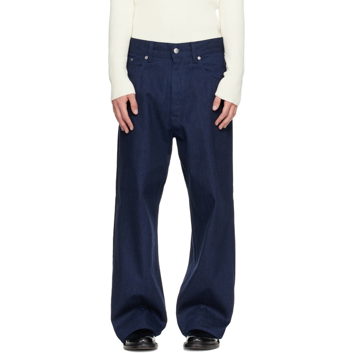 Photo: Sunflower Indigo Super Wide Cinch Jeans