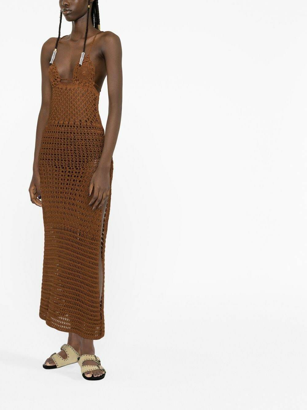 alanui crochet dress Alanui