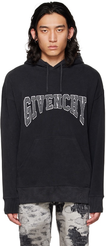 Photo: Givenchy Black Patch Hoodie