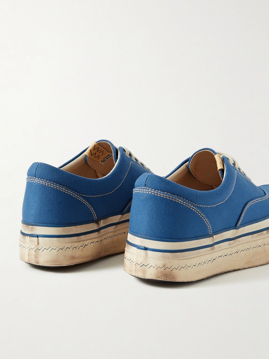 visvim LOGAN DECK Ⅱ G.PATTAEN BLUE US10