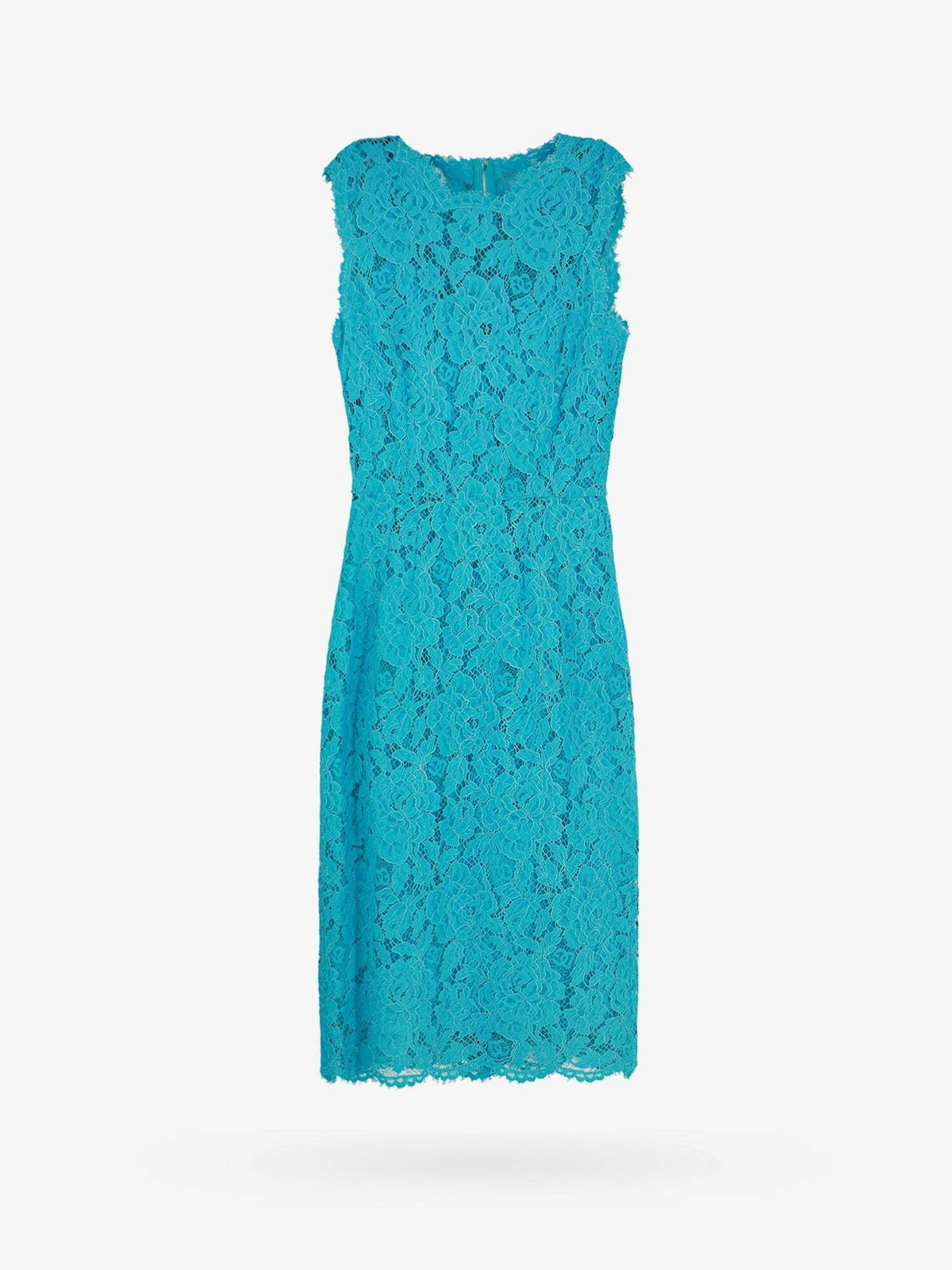 green emerald velvet dress Dolce & Gabbana Green Lace Off Shoulder Sheath Mini Dress main image 0