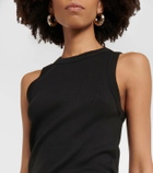 Veronica Beard Jordyn cotton-blend jersey tank top