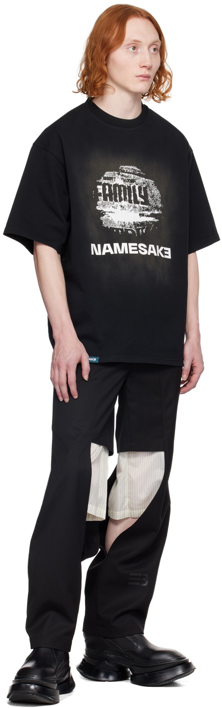 パンツ Key NAMESAKE Black Peja Trousers NAMESAKE Black Peja Trousers NAMESAKE