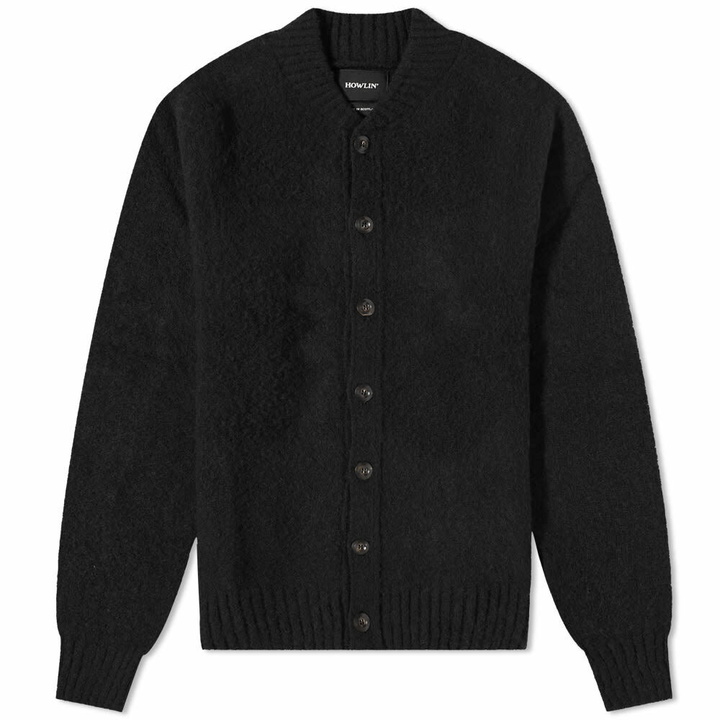 Photo: Howlin by Morrison Men's Howlin' Four Eyes Baseball Cardigan in Black