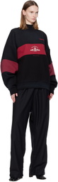 WILLY CHAVARRIA Black 'Casa de Chavarria' Sweatshirt