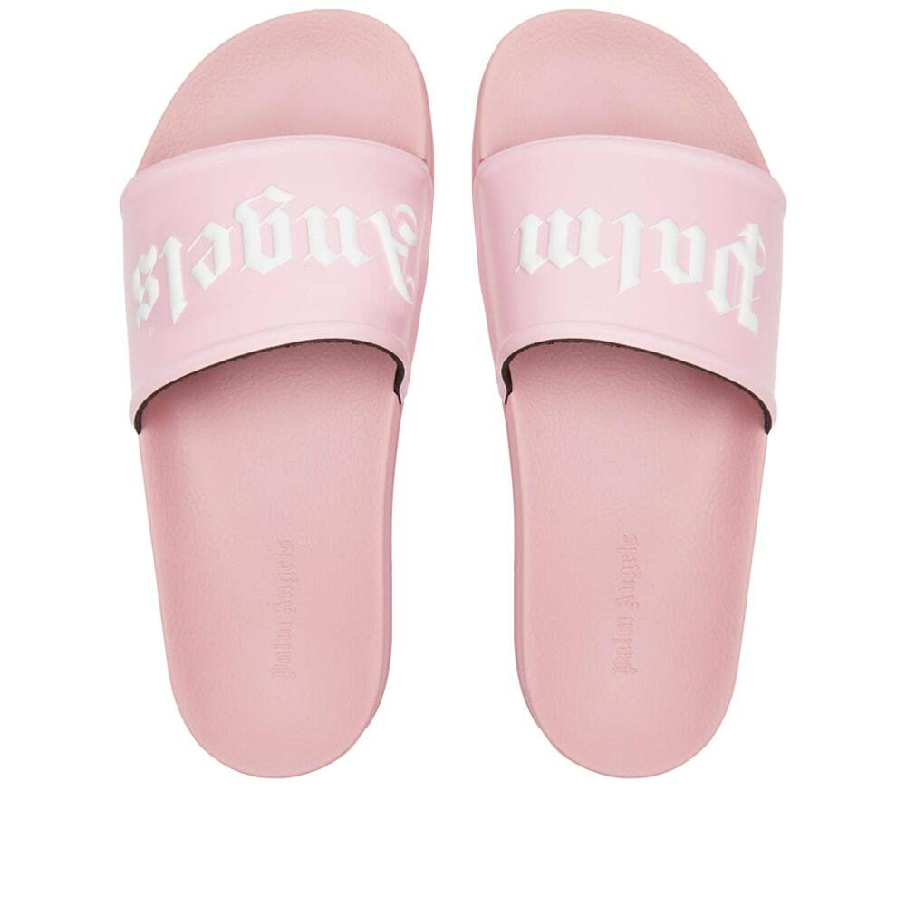 Palm Angels Women's Pool Slider in Pink/White