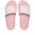 Palm Angels Women's Pool Slider in Pink/White