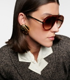 Chloé Aly aviator sunglasses