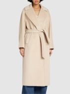 WEEKEND MAX MARA Tempera Wool Blend Belted Coat