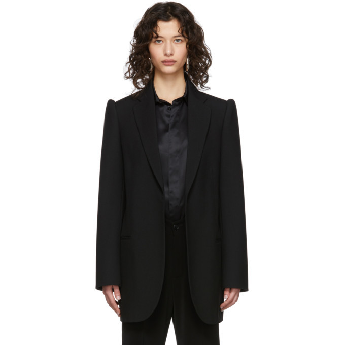 バレンシアガ19aw suspended shoulder blazer