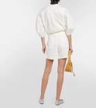 Chloé High-rise cotton skort