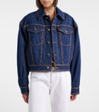 Versace Medusa denim jacket