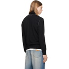 MM6 Maison Margiela Black Wool Turtleneck